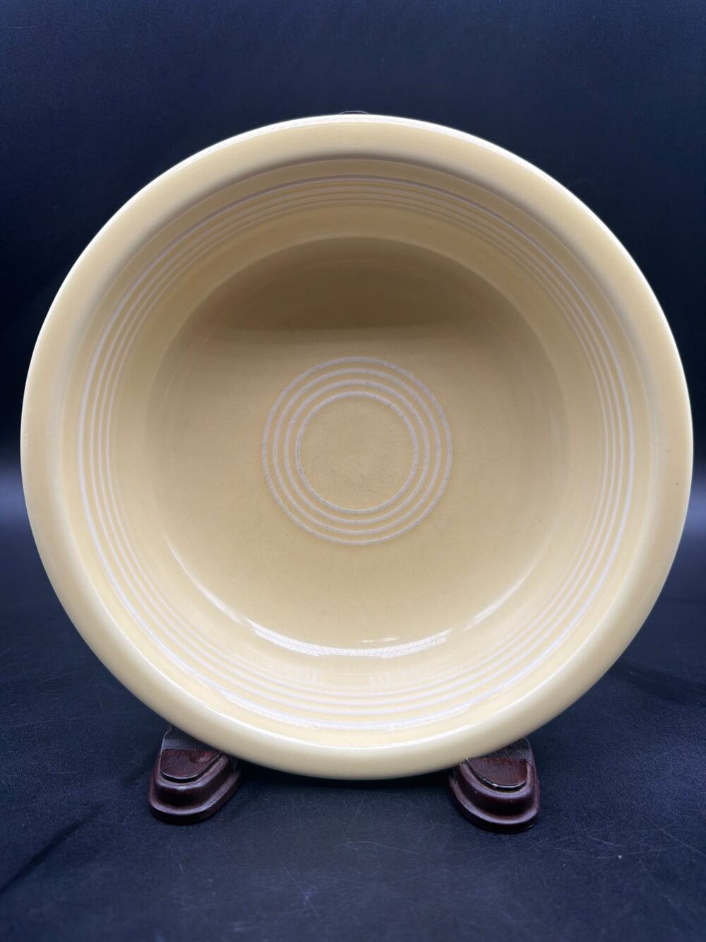 Homer Laughlin Fiesta Pale Yellow Fruit Cereal Bowl 6 7/8” Retired Color